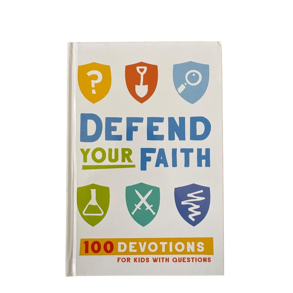 Defend Your Faith 100 Devotions for Kids With Questions Jesse Florea Hardcover